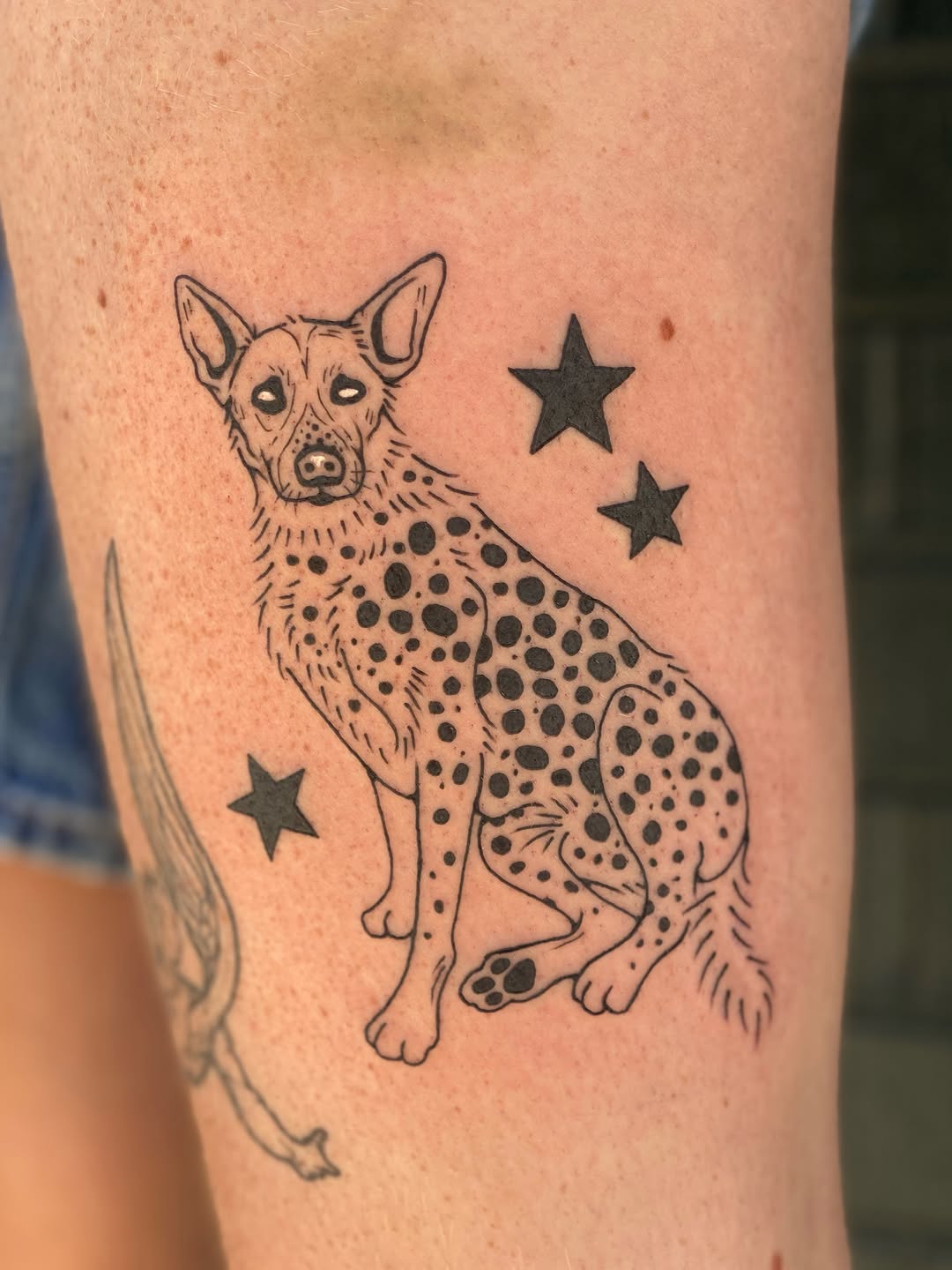 Tattoo by @lemonboyinks — black_and_grey, illustrative