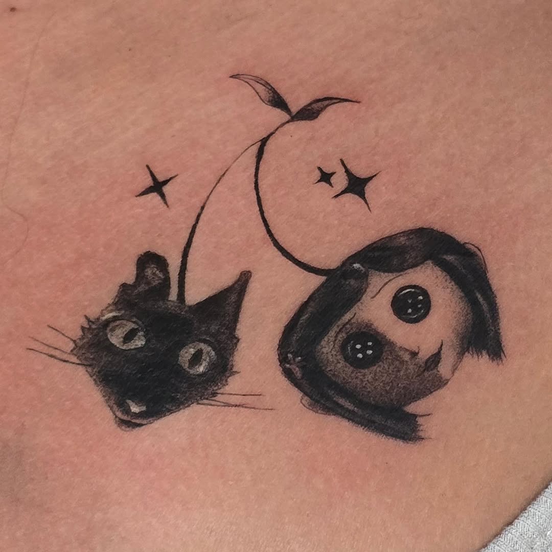 Tattoo by @shariz_2.0 β black_and_grey, illustrative