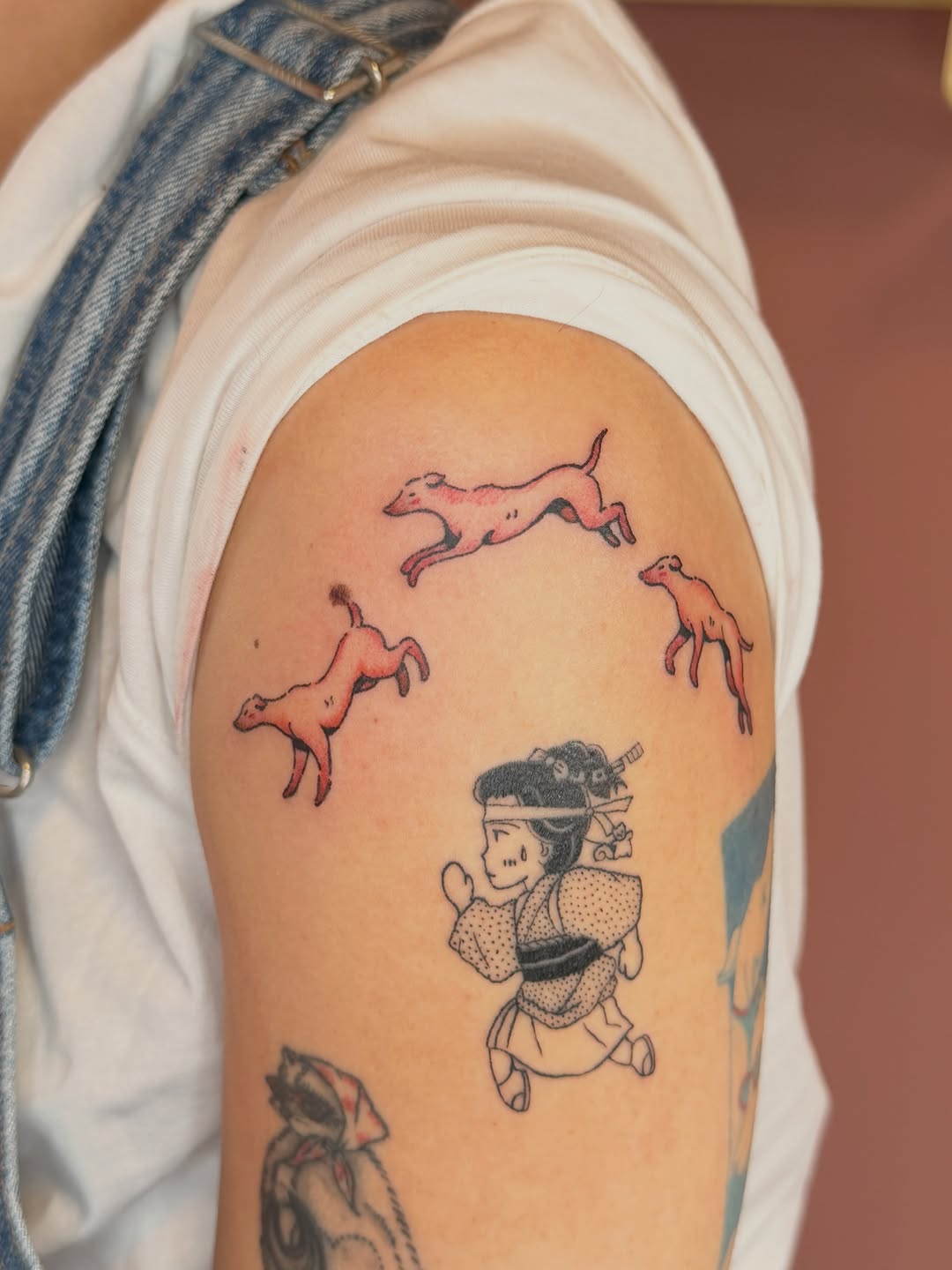 Tattoo by @chop_stick_n_poke — illustrative, new_school