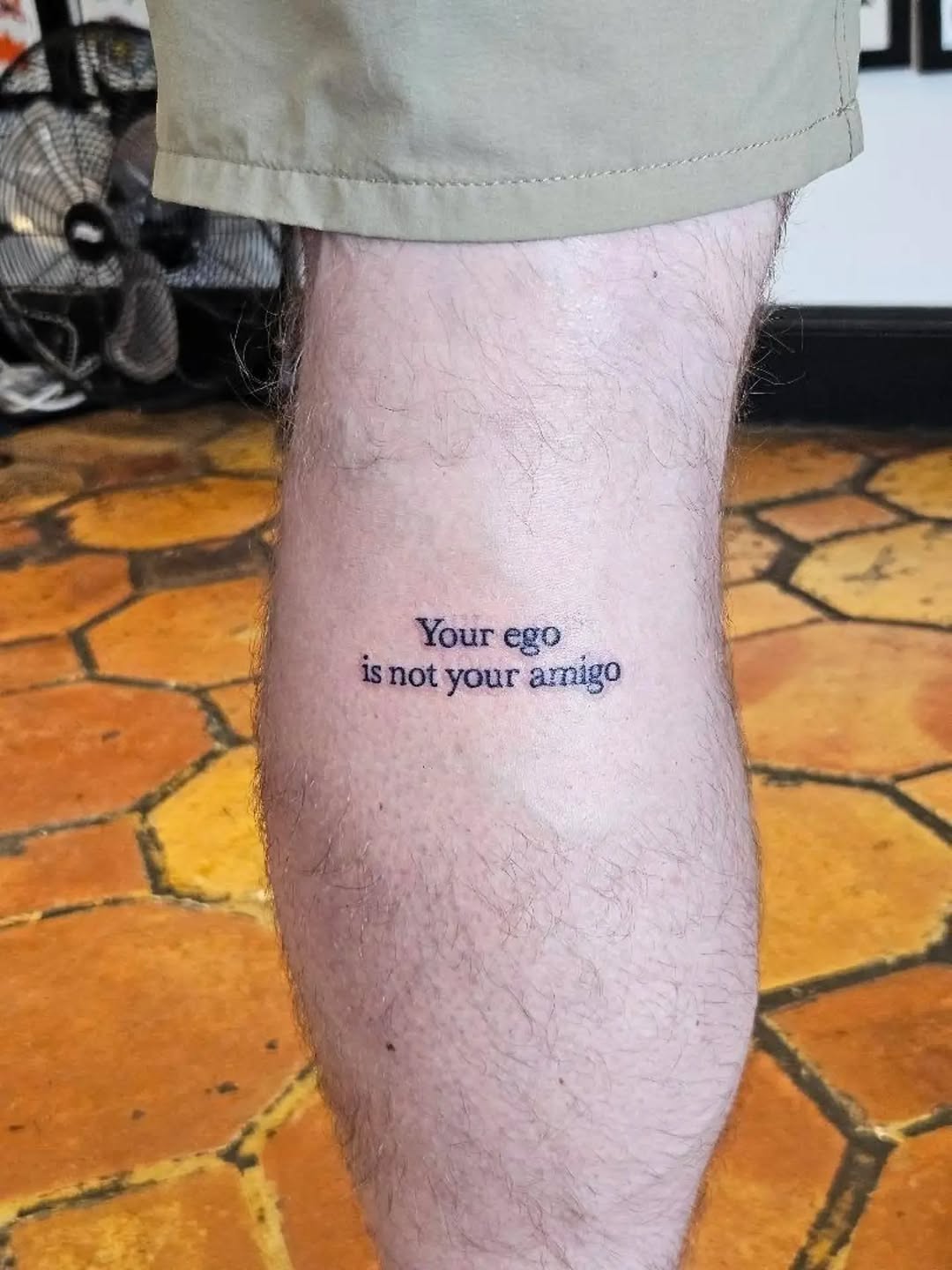 Tattoo by @neonmoonink — lettering_script, fine_line
