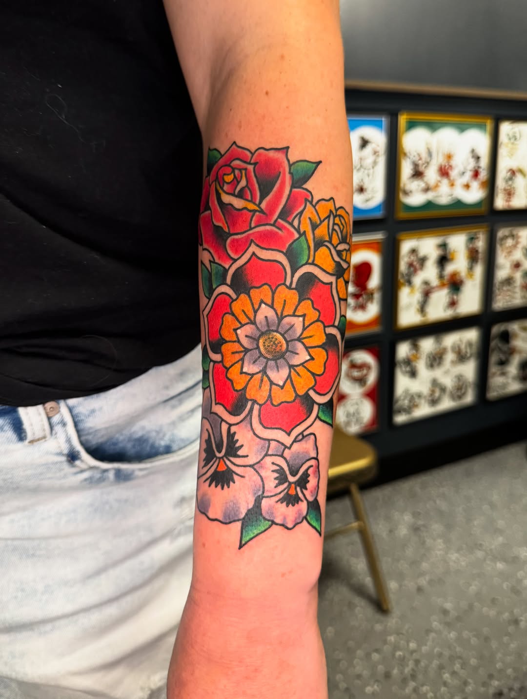 Tattoo by @iamthatgoddamnsonofabitch β american_traditional
