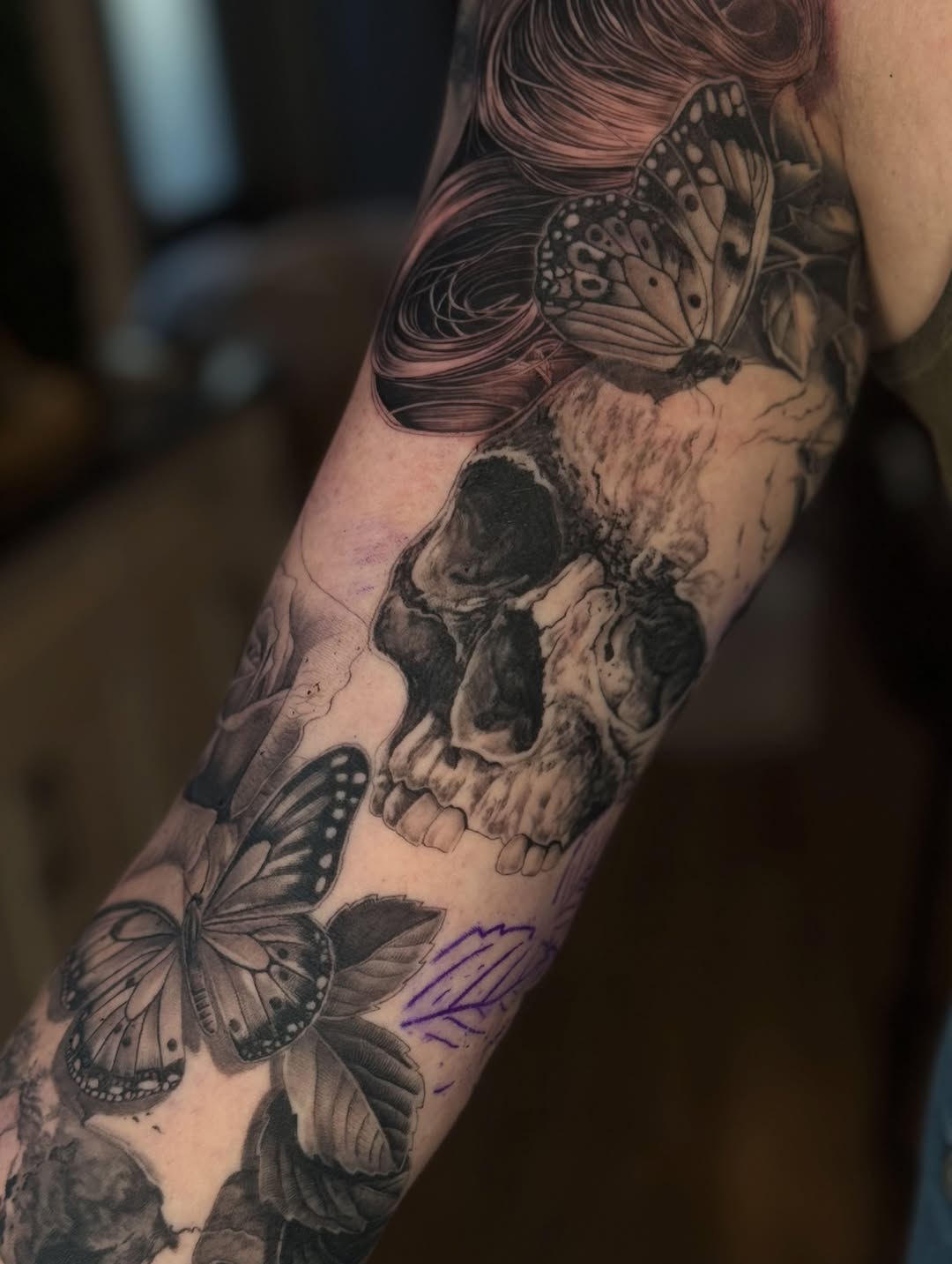 Tattoo by @tan_hope_mm — realism, black_and_grey