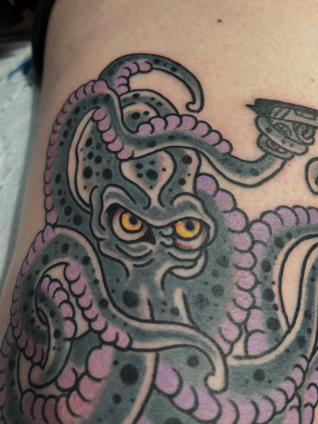 Tattoo by @scotty.donte.tattoos — neo_traditional, black_and_grey