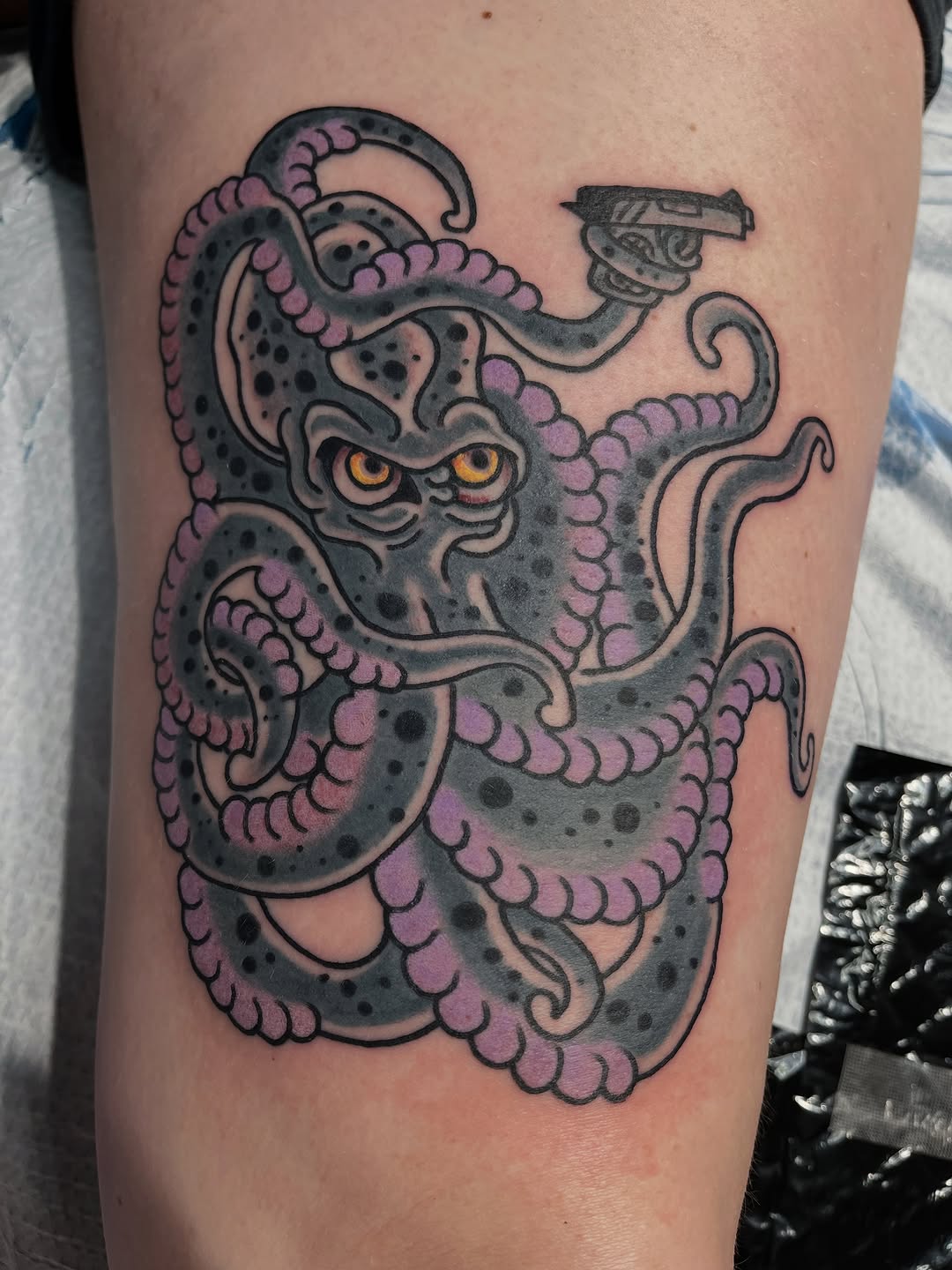 Tattoo by @scotty.donte.tattoos — new_school, black_and_grey