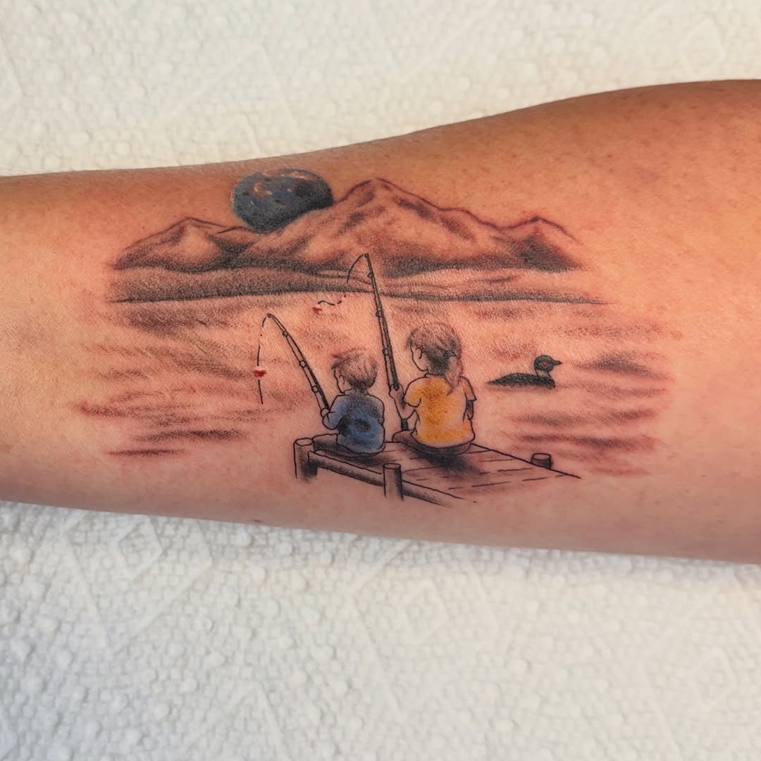 Tattoo by @vibe.ink90 โ realism, black_and_grey