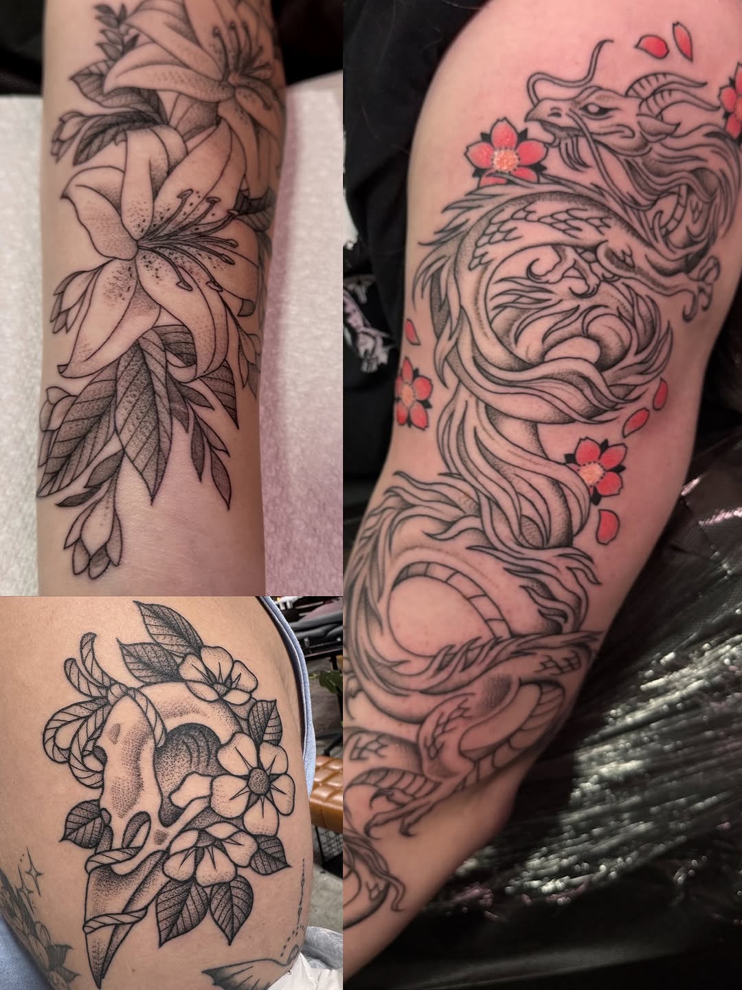Tattoo by @tannistattoos — japanese_irezumi, black_and_grey