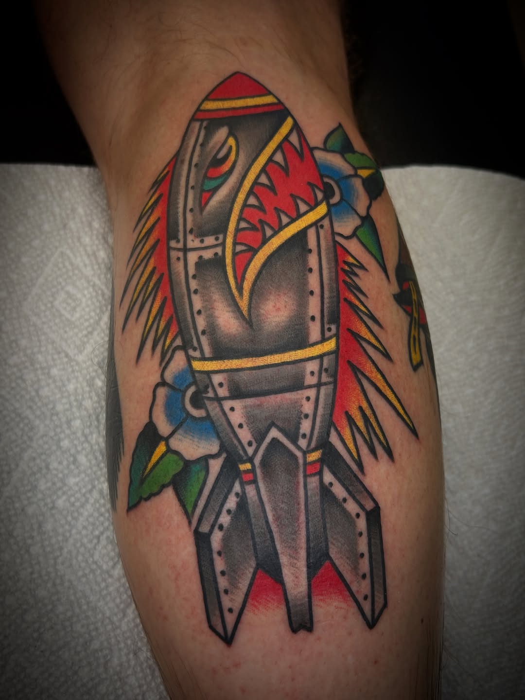 Tattoo by @ericcaudilltattoo — american_traditional