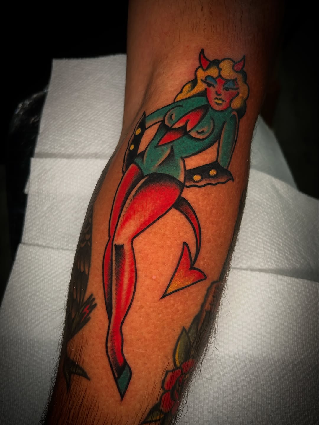 Tattoo by @ericcaudilltattoo — american_traditional