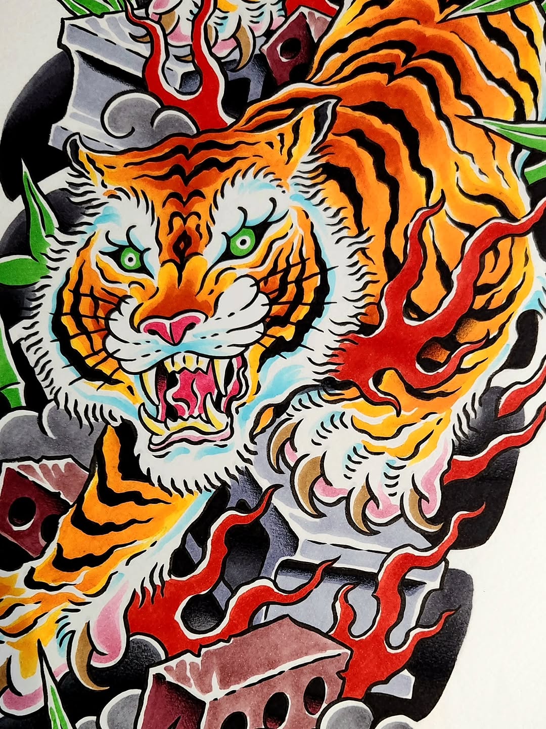Tattoo by @jeffensminger — japanese_irezumi, neo_traditional