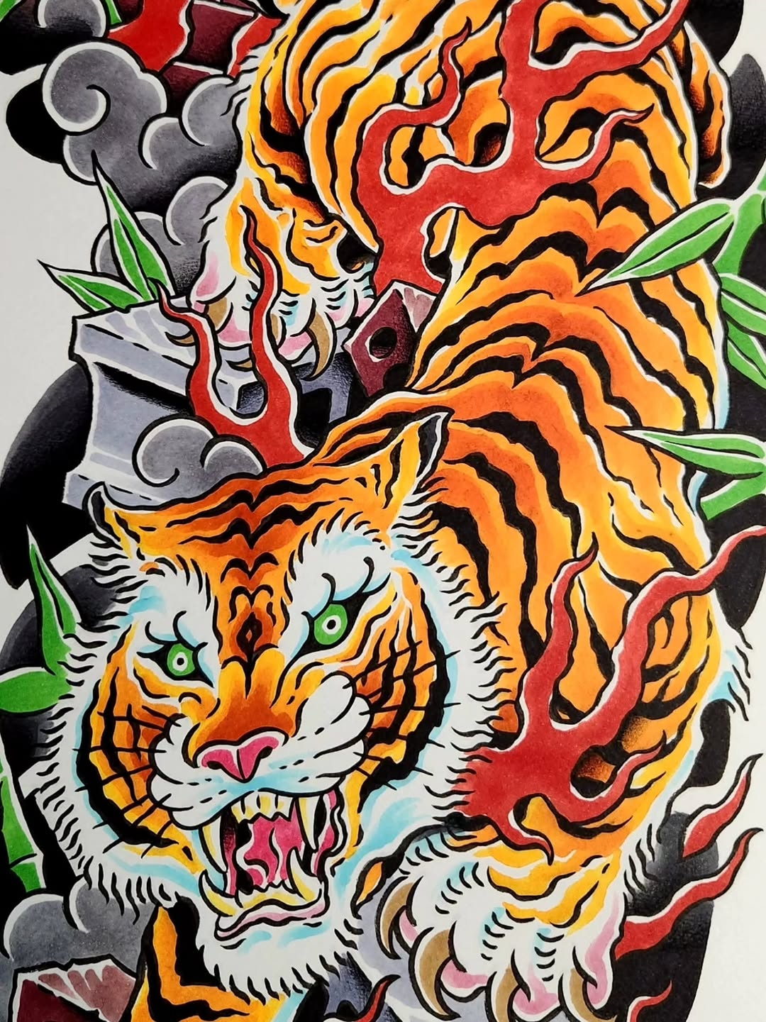Tattoo by @jeffensminger — japanese_irezumi, neo_traditional