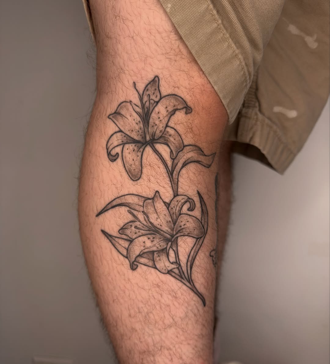 Tattoo by @juleghoul — black_and_grey, fine_line