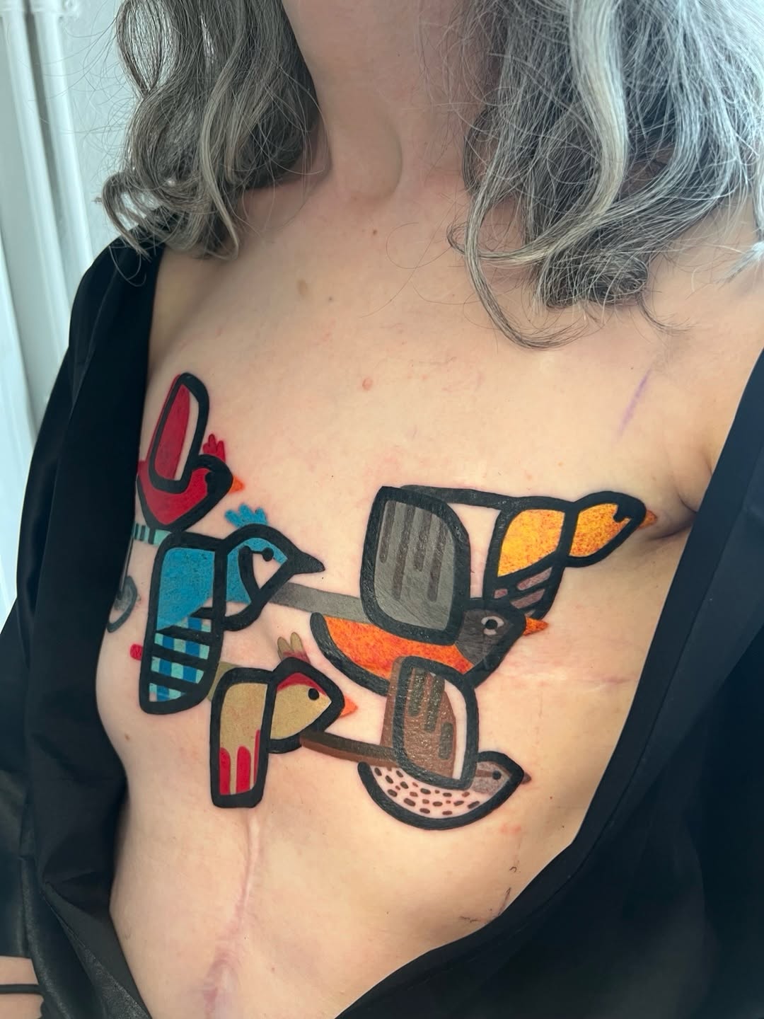 Tattoo by @mbakertattoo — new_school