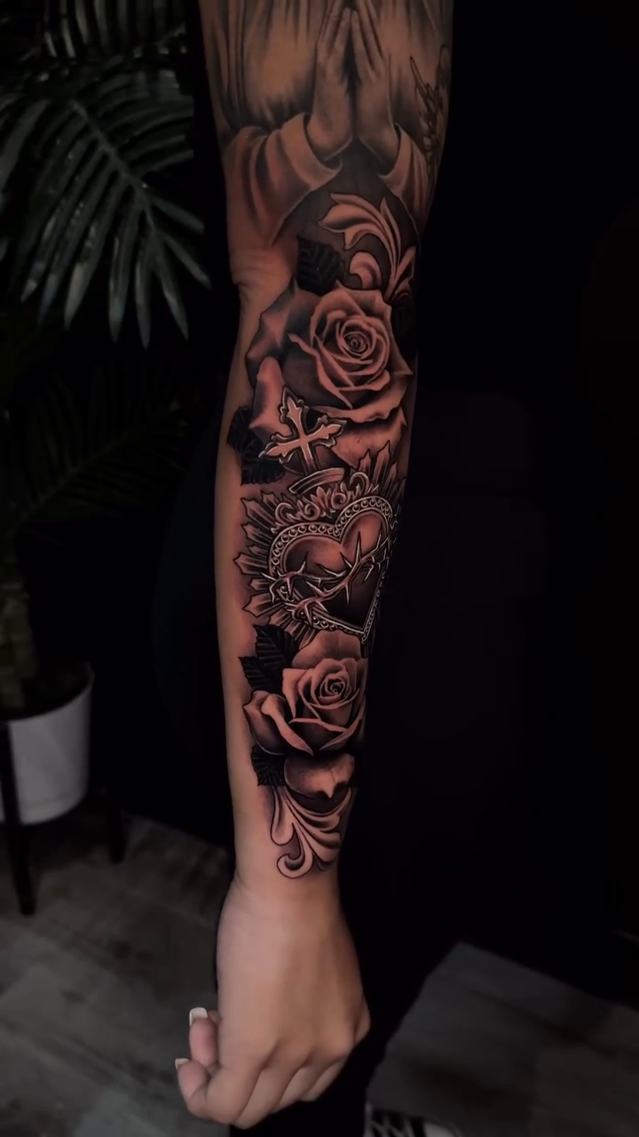 Tattoo by @inkedbychristian — realism, black_and_grey