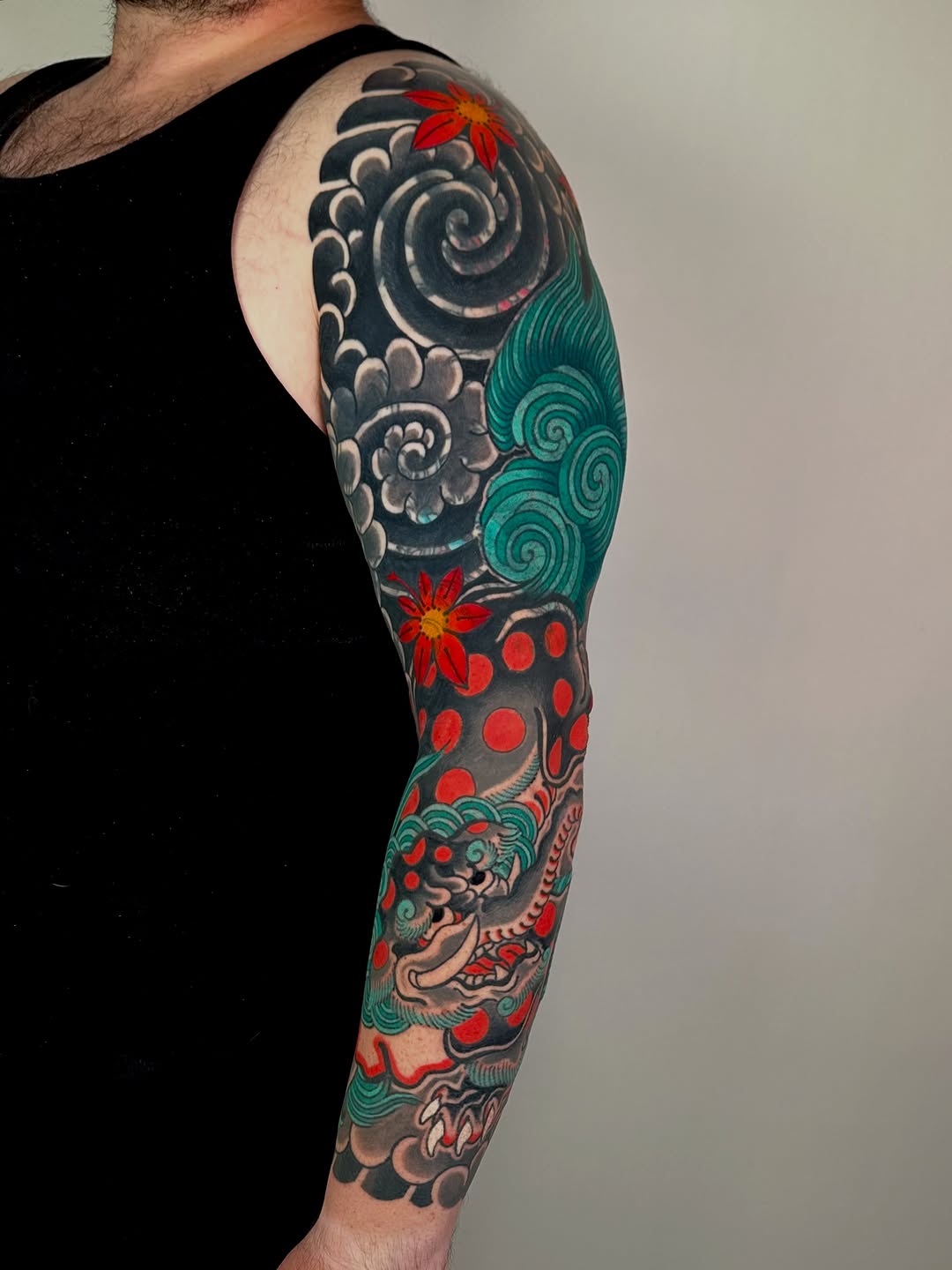 Tattoo by @fleshbrush_ — japanese_irezumi