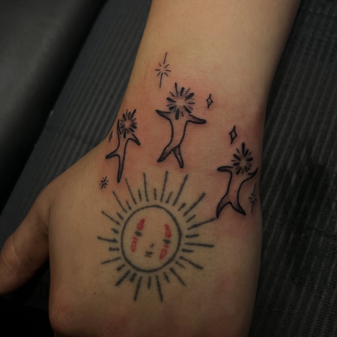 Tattoo by @lyvia.tattoo — ignorant, sketch