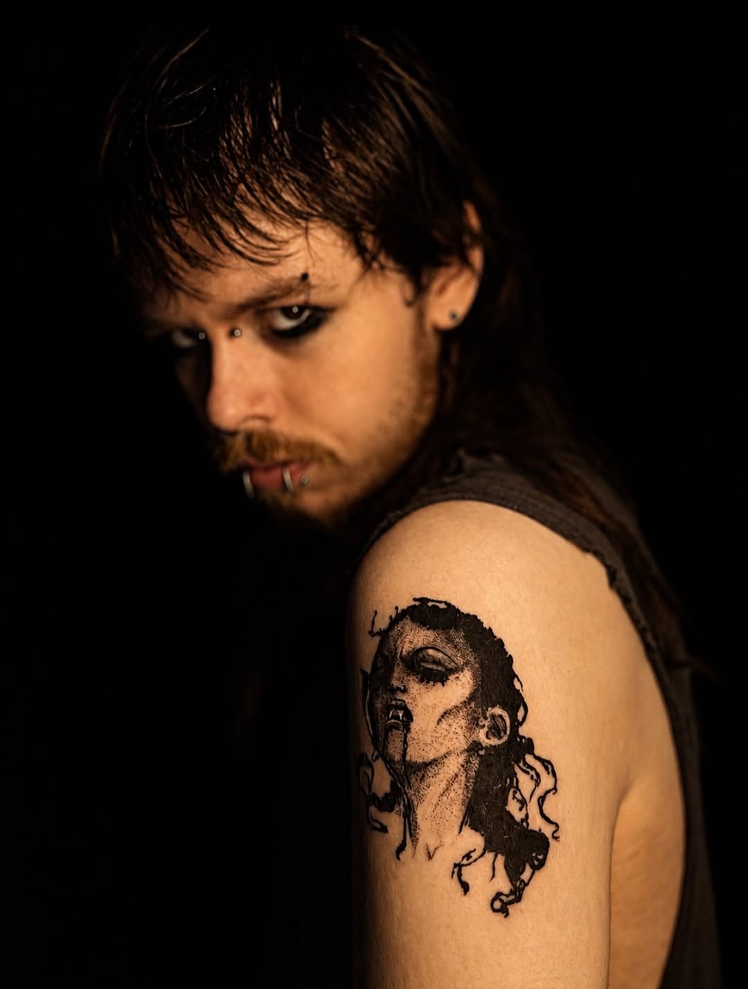 Tattoo by @matthew_makes_tattoos โ dark_realism, black_and_grey
