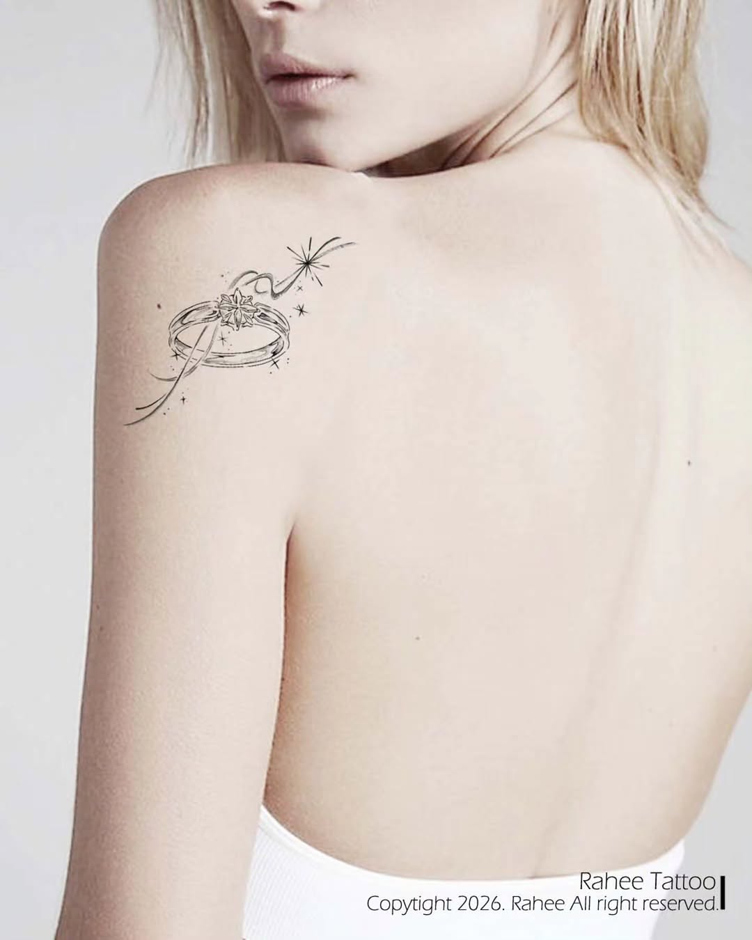 Tattoo by @rahee.tt — fine_line, minimalist