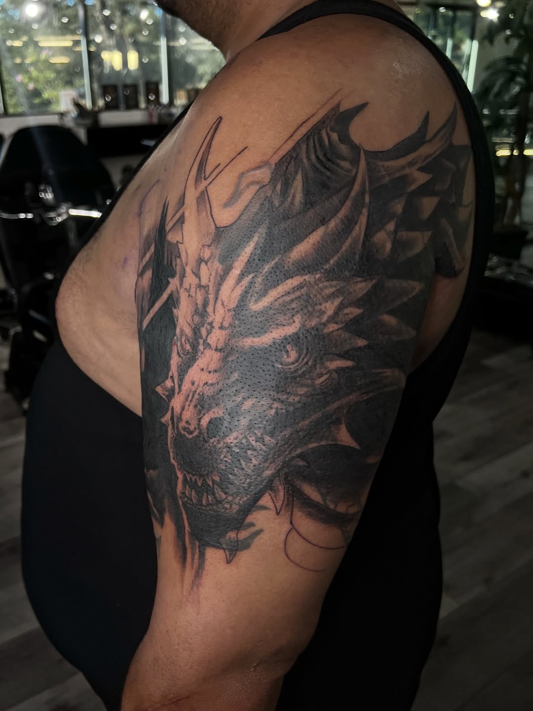 Tattoo by @mimzipma — realism, black_and_grey