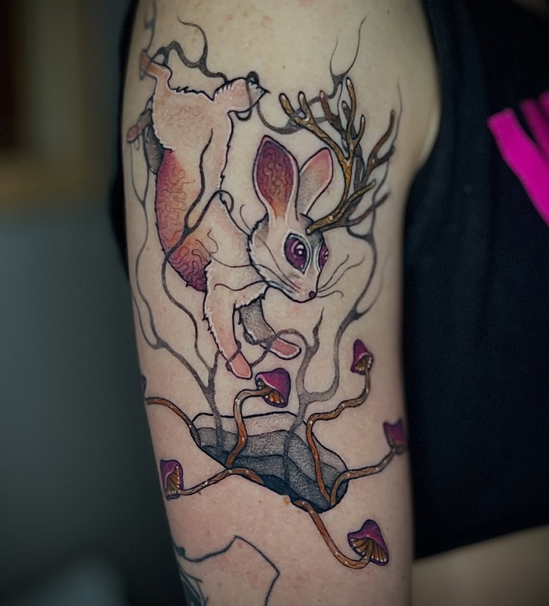 Tattoo by @patakota_ — illustrative, dark_realism