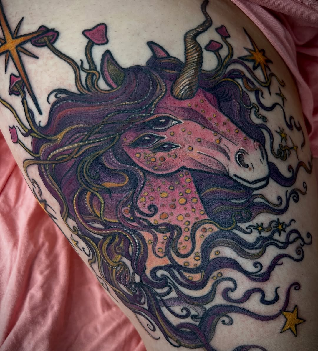 Tattoo by @patakota_ — dark_realism, illustrative