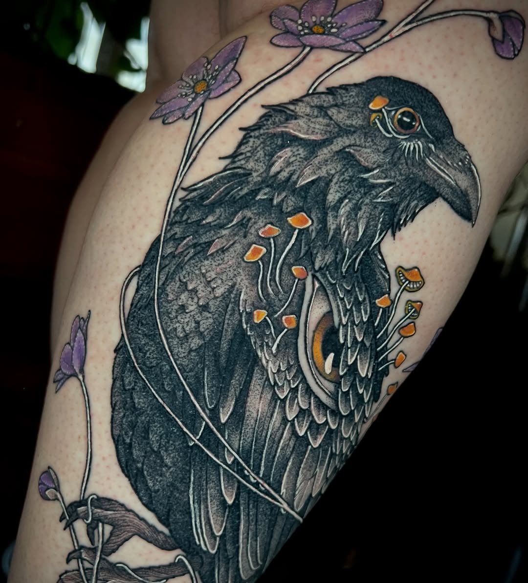 Tattoo by @patakota_ — dark_realism, dotwork