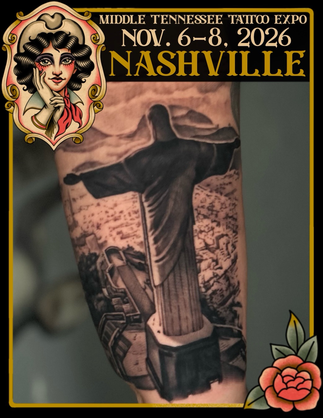 Tattoo by @jakeomen — realism, black_and_grey