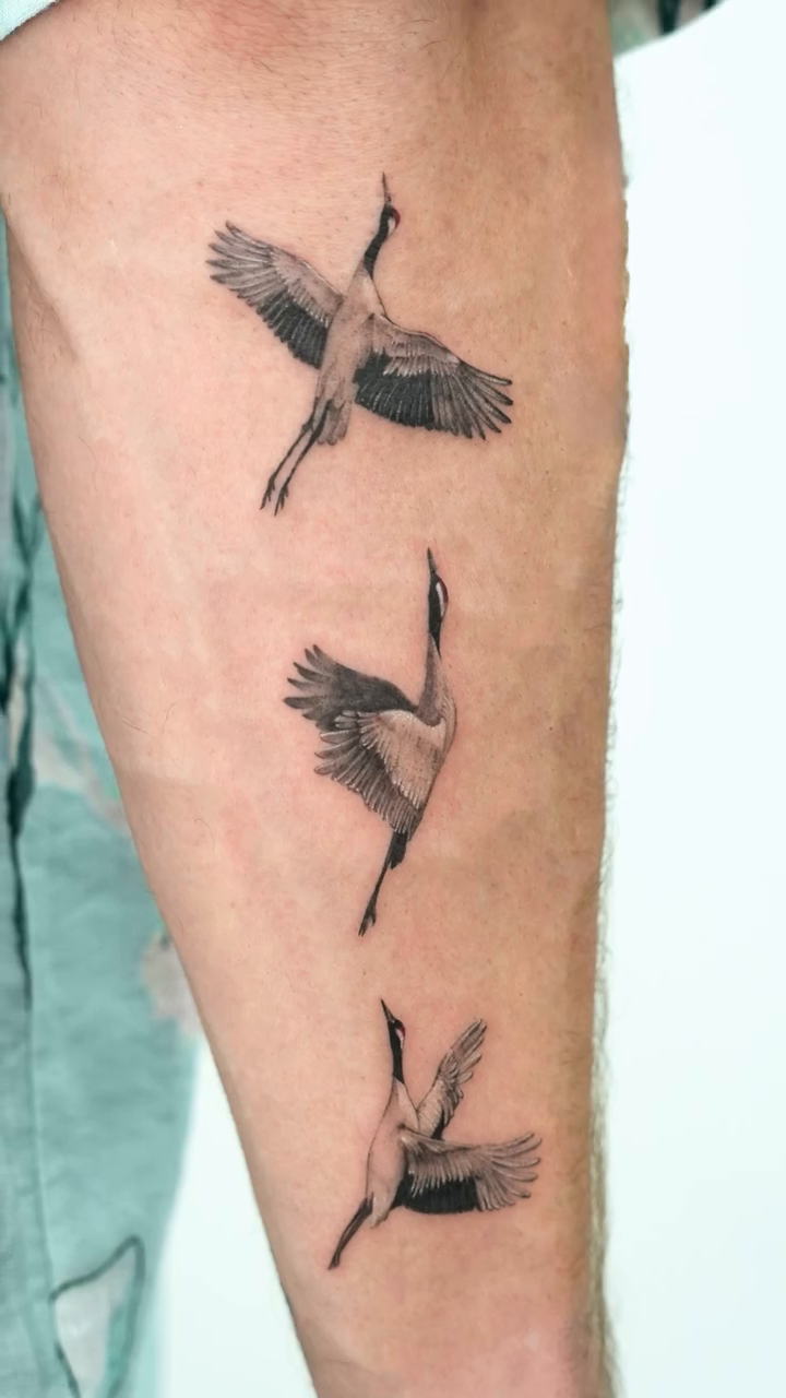Tattoo by @tattooist_gaon — fine_line, black_and_grey