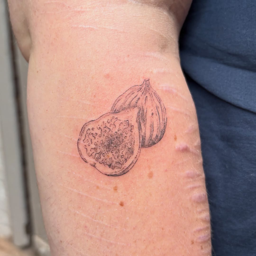 Tattoo by @cress.inc — fine_line, black_and_grey
