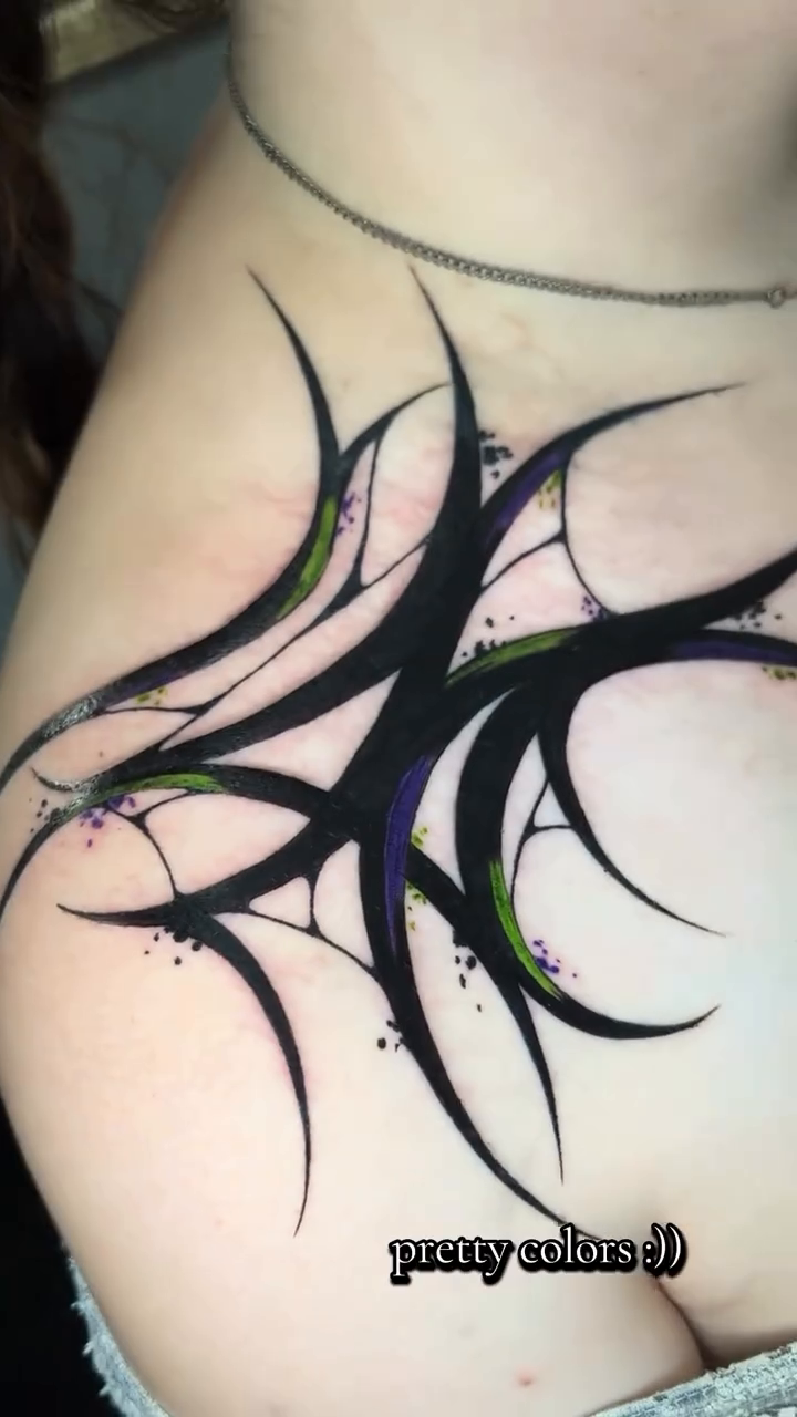Tattoo by @b2_spiritink — blackwork, geometric