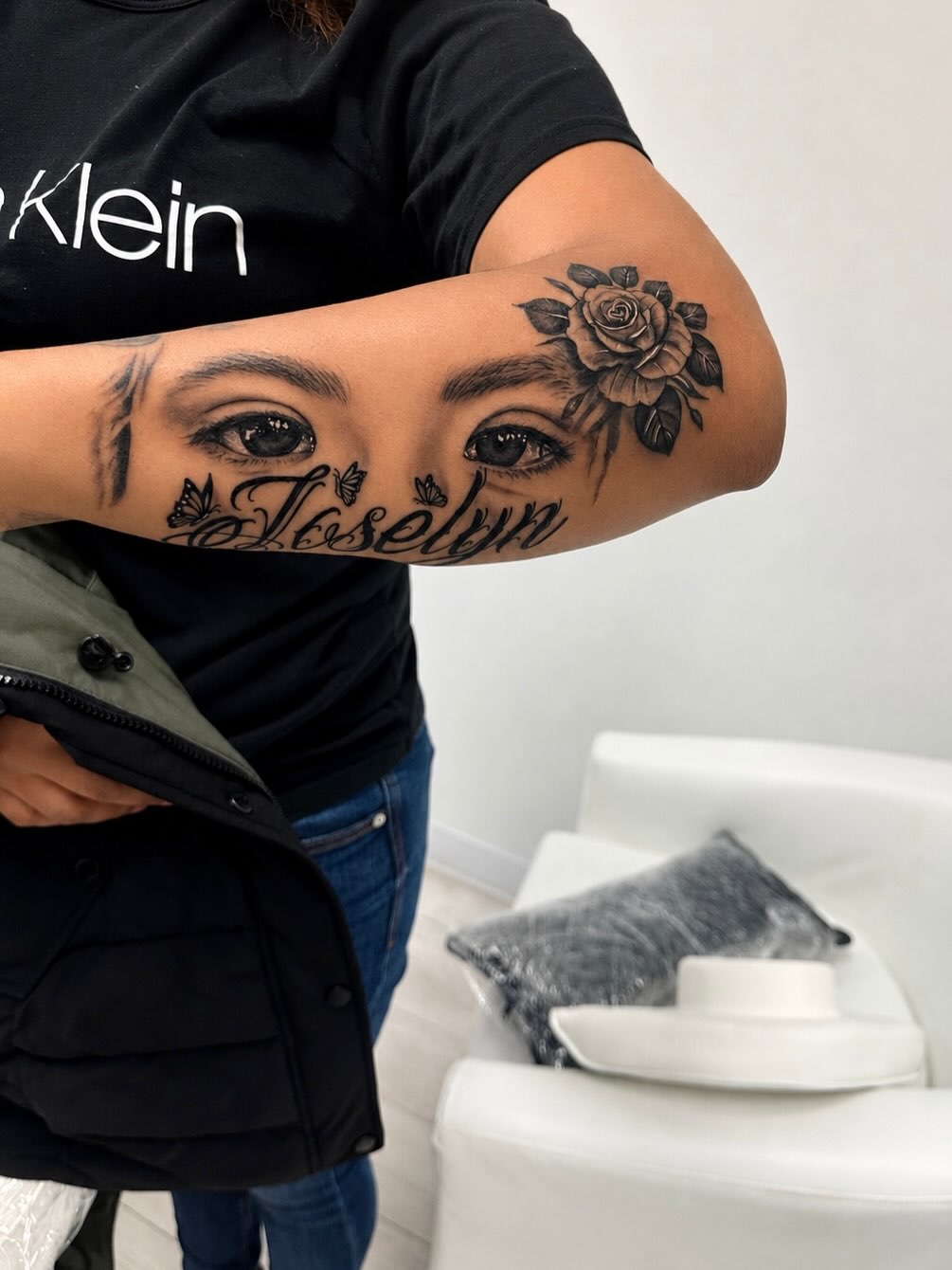 Tattoo by @inkwraps — realism, lettering_script