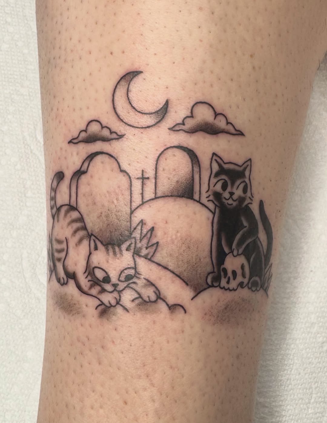 Tattoo by @dummytattoo — black_and_grey, illustrative