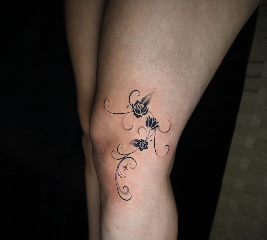 Tattoo by @inkanimalsart — fine_line, black_and_grey