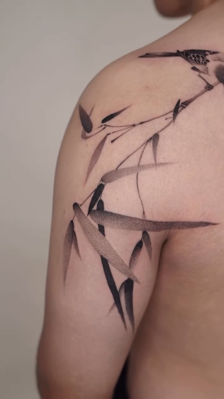 Tattoo by @tyswork — japanese_irezumi, black_and_grey