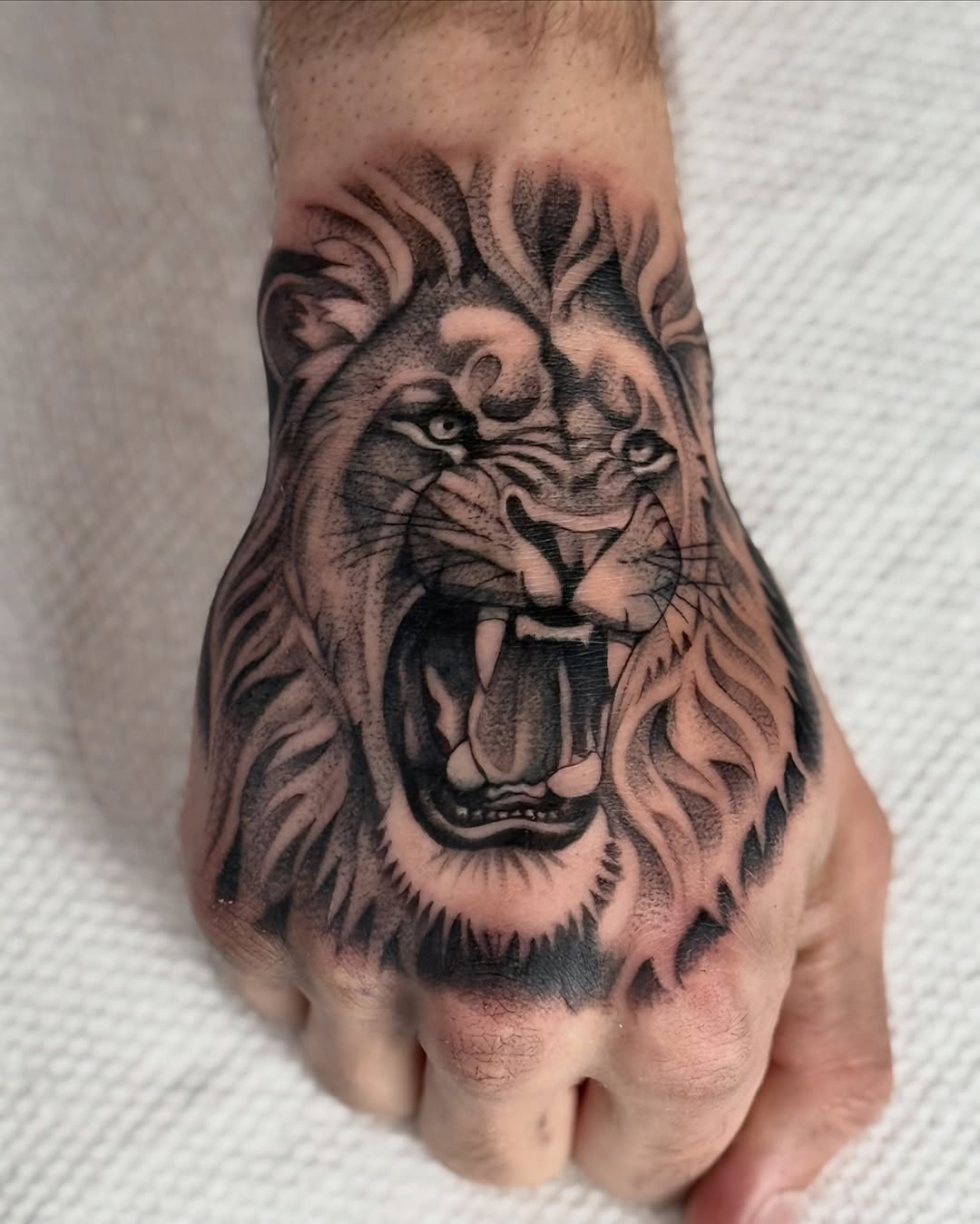 Tattoo by @milesromerotattoos — realism, black_and_grey