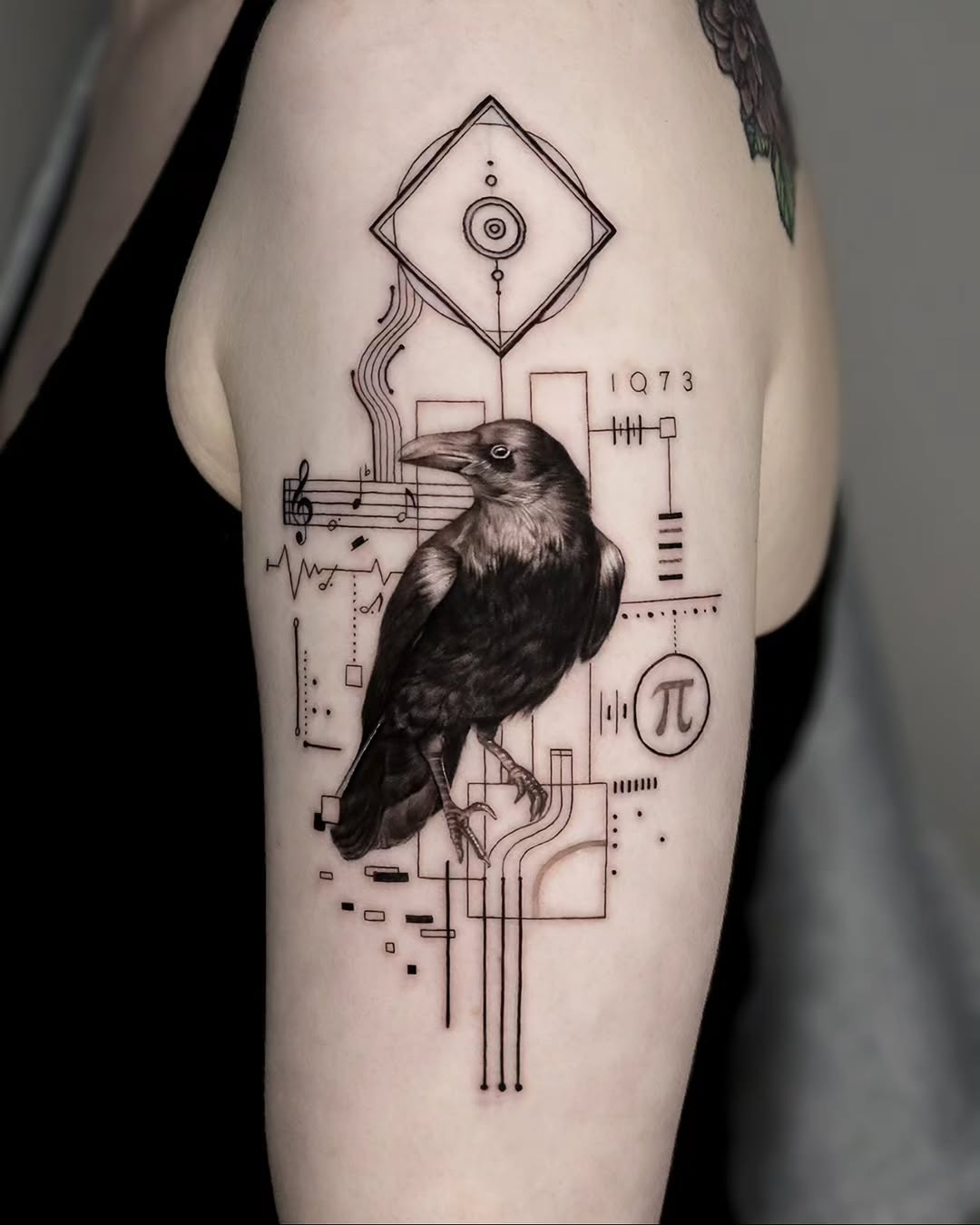 Tattoo by @ejintatt β realism, geometric
