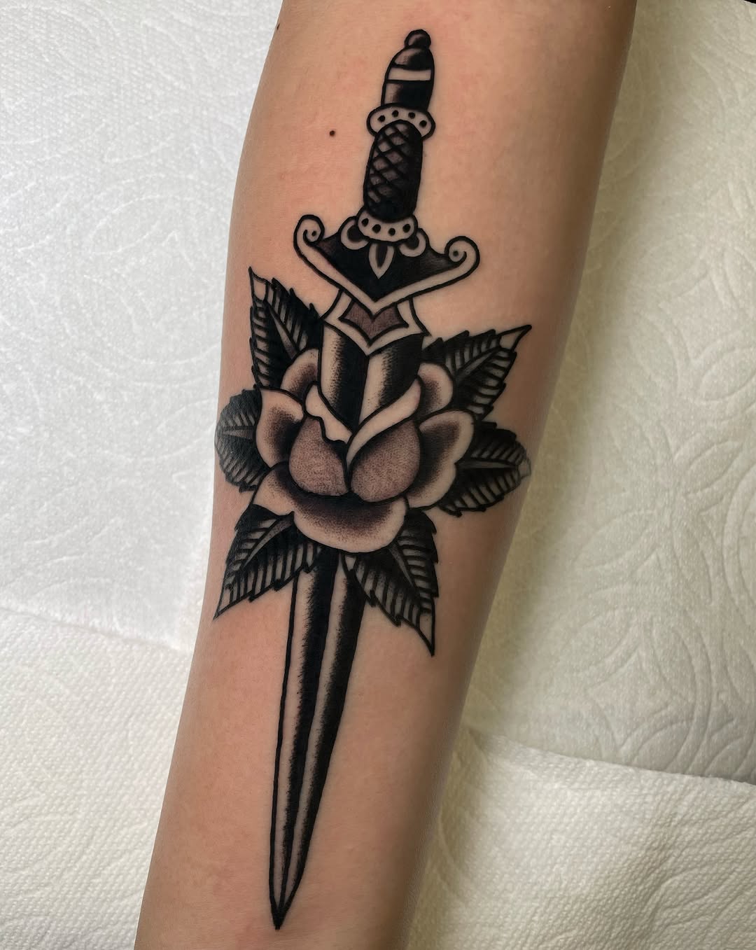 Tattoo by @niko.mulhearn — american_traditional