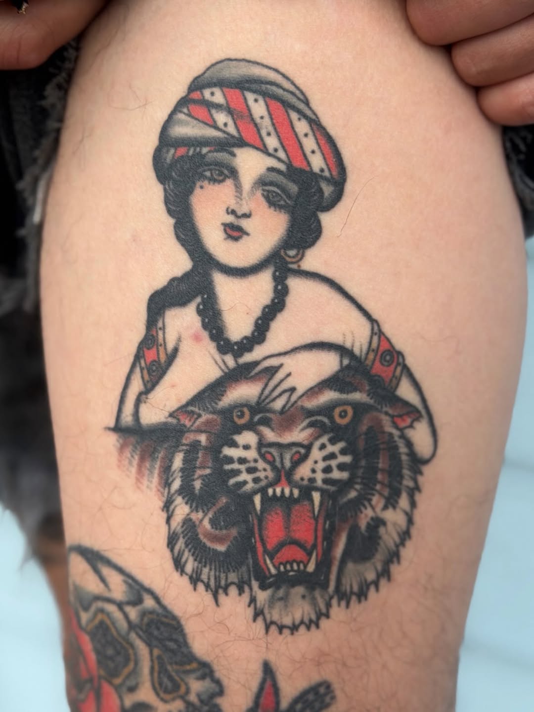 Tattoo by @natecreeper — american_traditional