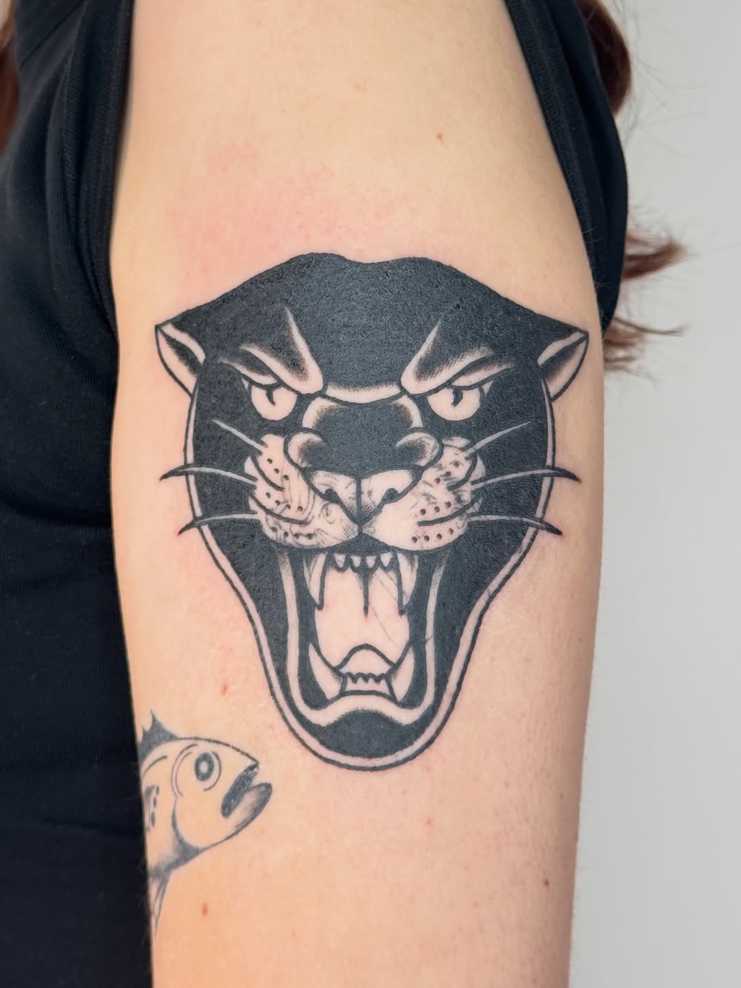 Tattoo by @zap.mommy — american_traditional, blackwork