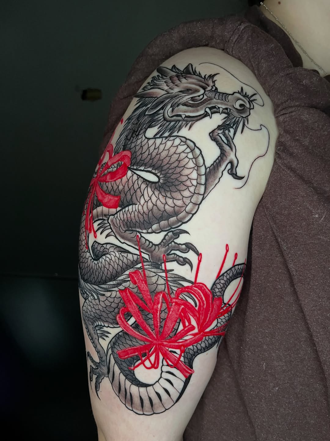 Tattoo by @kelvin_joet — japanese_irezumi, black_and_grey