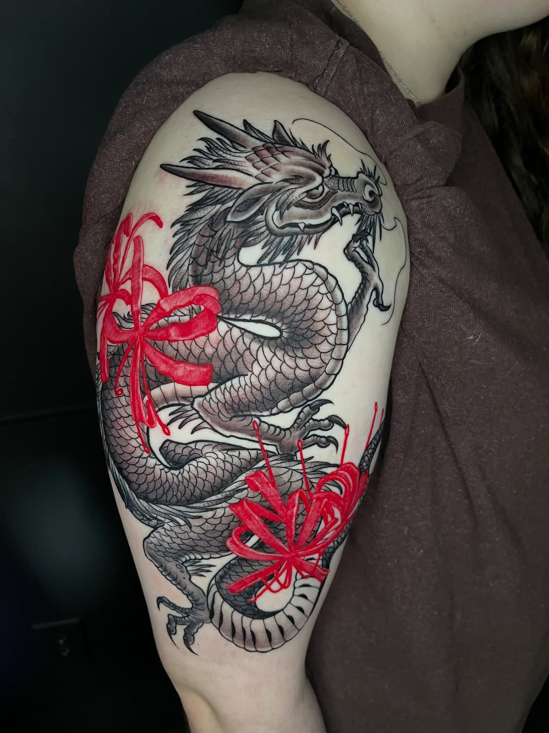 Tattoo by @kelvin_joet — japanese_irezumi, black_and_grey