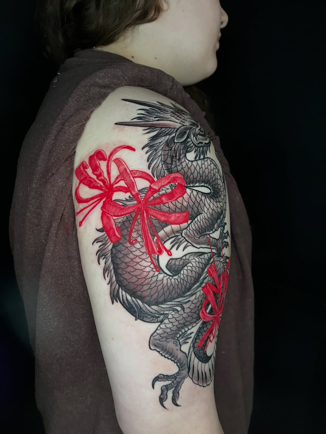 Tattoo by @kelvin_joet — japanese_irezumi, black_and_grey