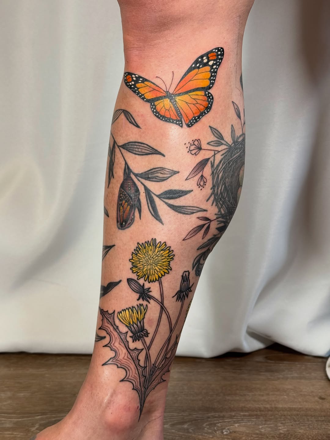 Tattoo by @larkrestattoos — fine_line, realism