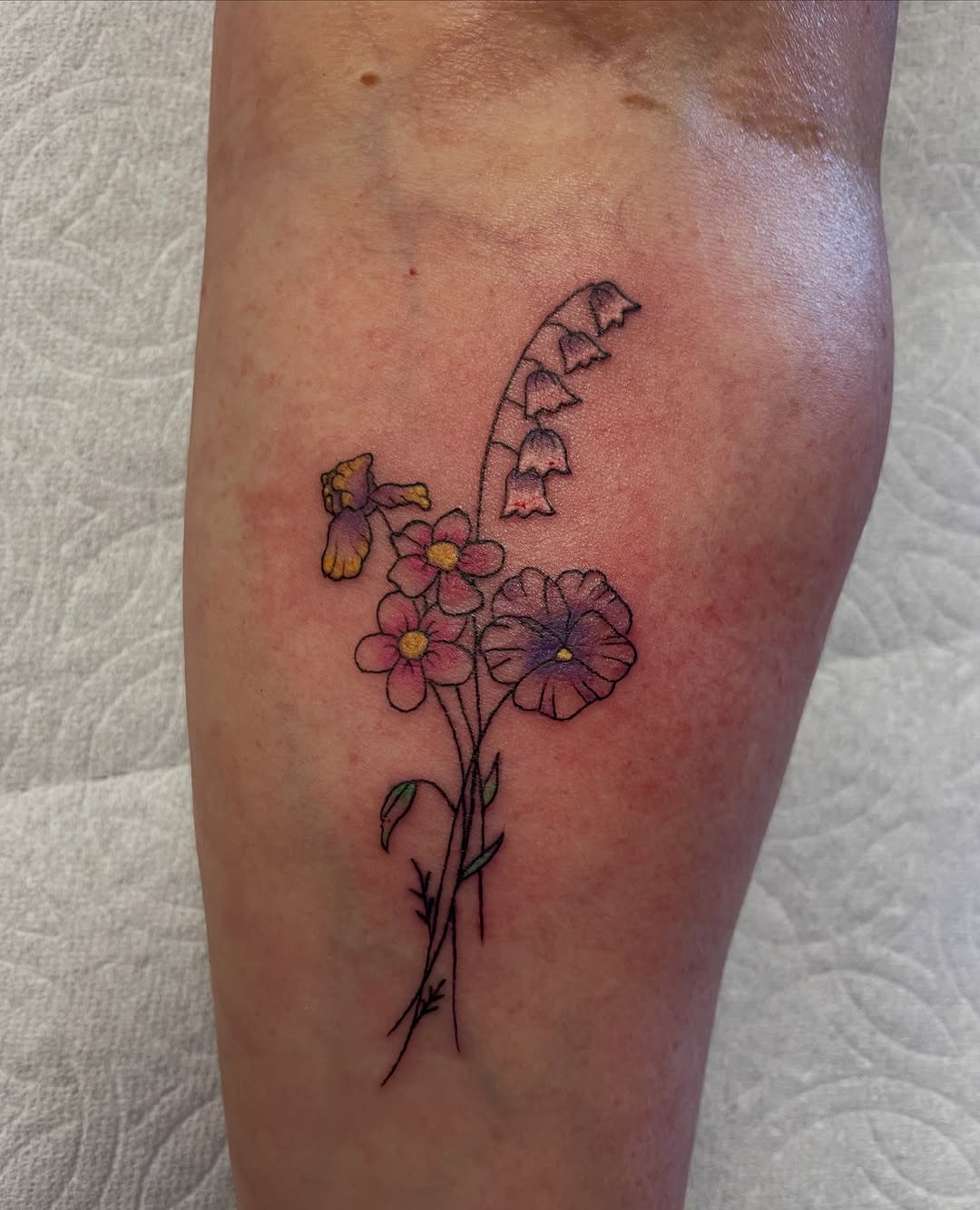 Tattoo by @alexis_studeman — fine_line, watercolor