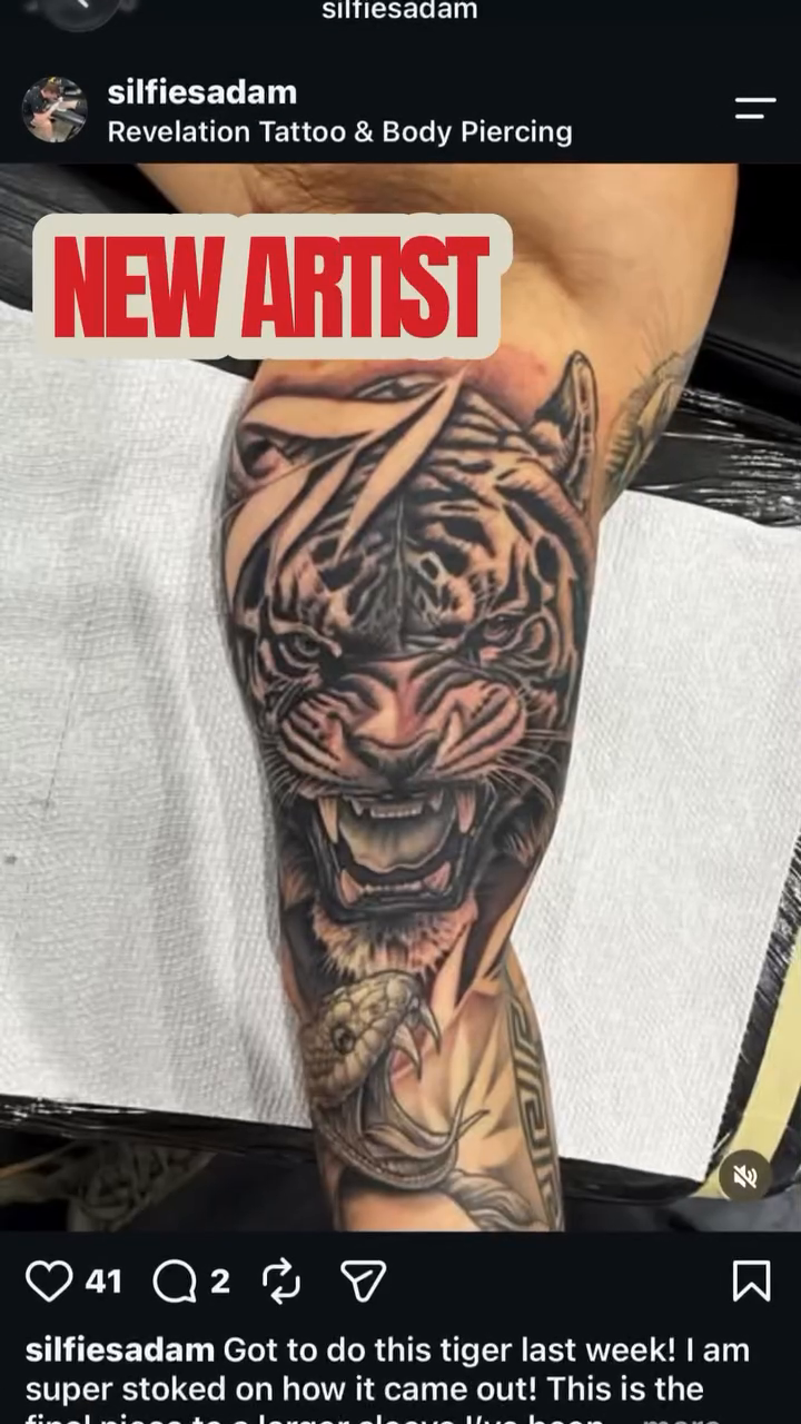 Tattoo by @silfiesadam — realism, black_and_grey