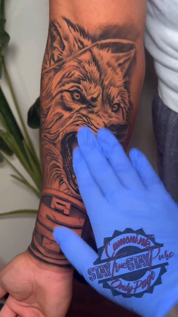 Tattoo by @camoni.nk — realism, black_and_grey