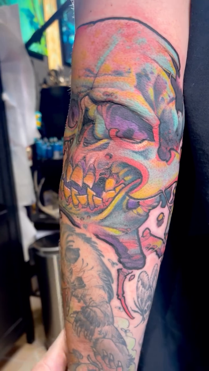 Tattoo by @lefthandblack — neo_traditional, realism