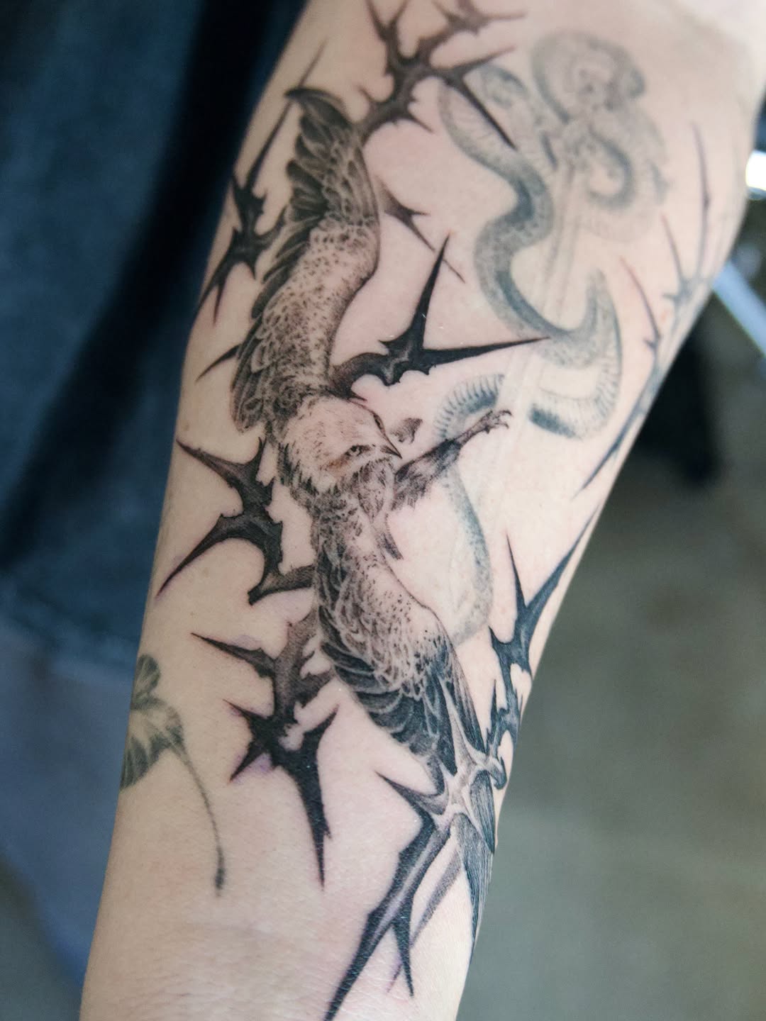 Tattoo by @oori_tattoo — realism, black_and_grey