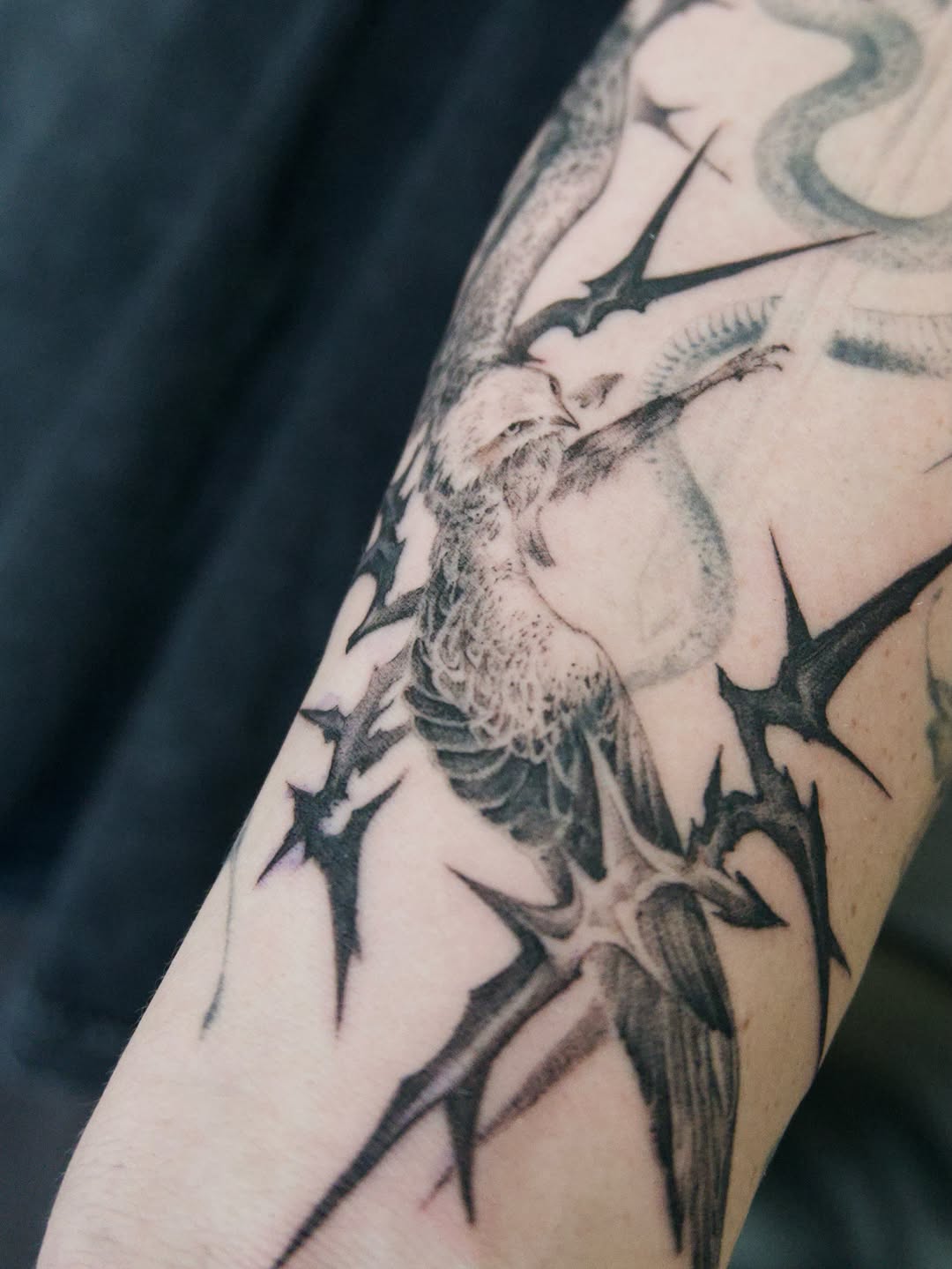 Tattoo by @oori_tattoo — realism, black_and_grey