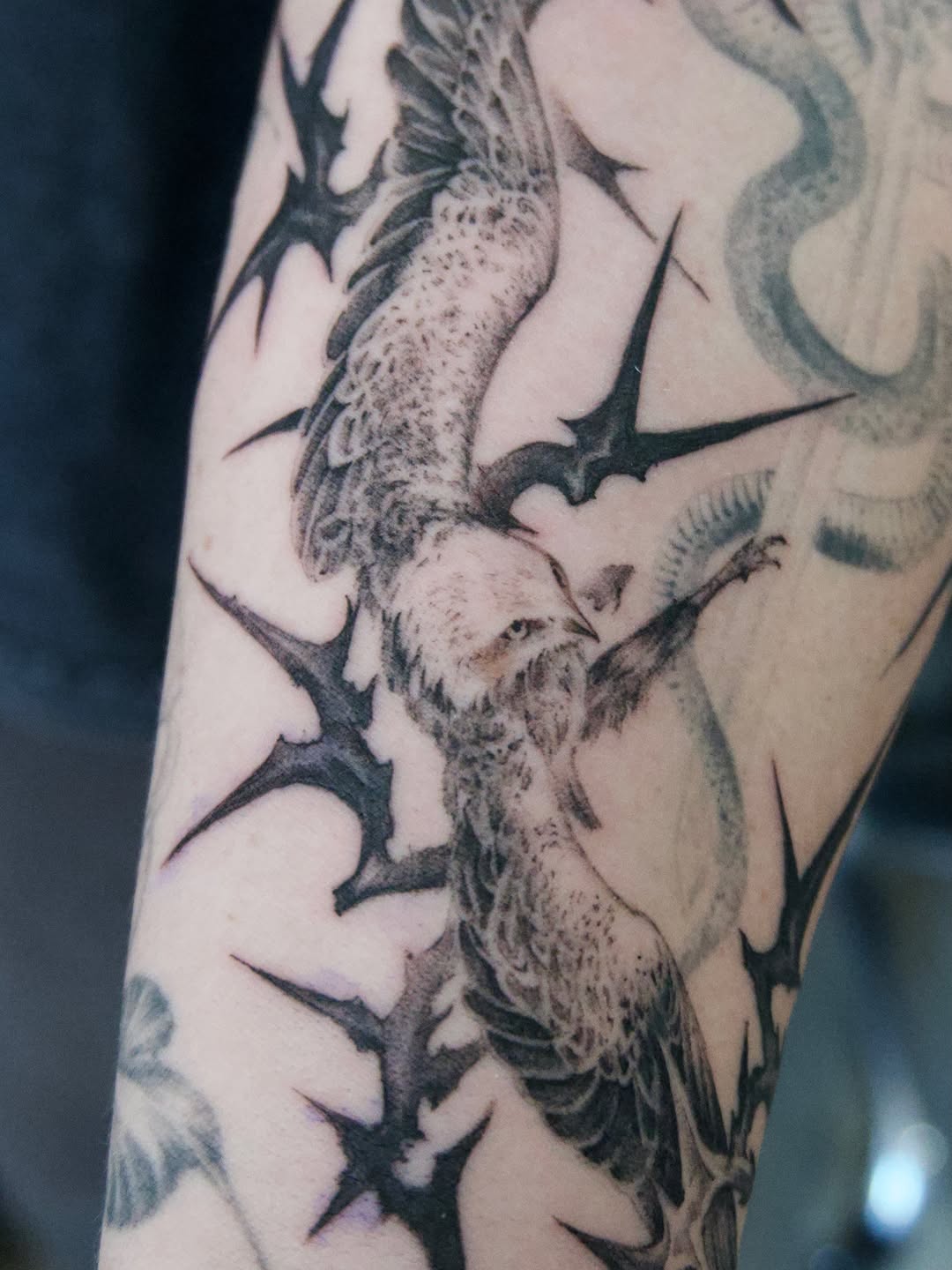 Tattoo by @oori_tattoo — realism, black_and_grey