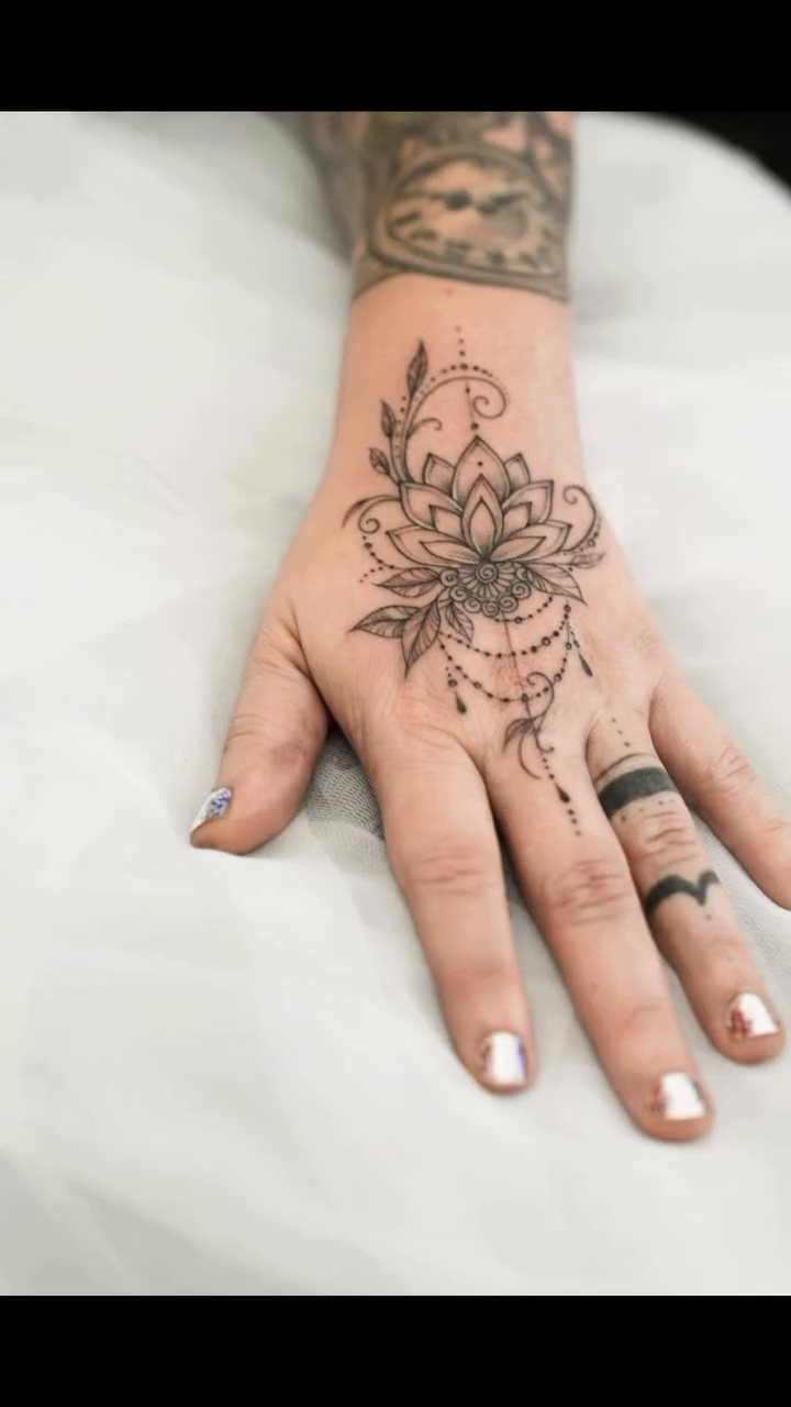 Tattoo by @newrootink_studio — fine_line, dotwork